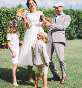 Intiem huwelijk in Toscane
