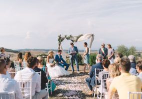 Burgerlijk huwelijk op een accommodatie - Trouwen in Toscane