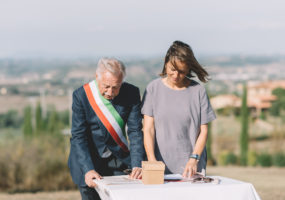 Burgerlijk huwelijk op een accommodatie - Trouwen in Toscane
