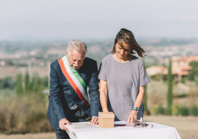 Burgerlijk huwelijk op een accommodatie - Trouwen in Toscane