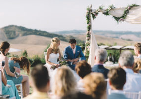 Burgerlijk huwelijk op een accommodatie - Trouwen in Toscane