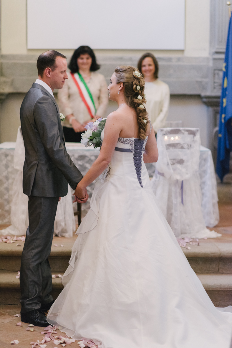 Burgerlijk huwelijk - trouwlocatie kapel in klooster - Trouwen in Toscane