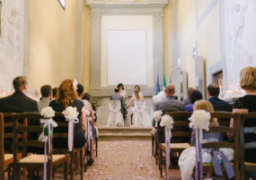 Burgerlijk huwelijk - trouwlocatie kapel in klooster - Trouwen in Toscane