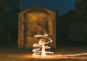 Blessing - kapel bij kasteel - Trouwen in Toscane