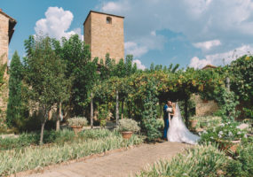 Burcht / Landhuis - Trouwen in Toscane Italie