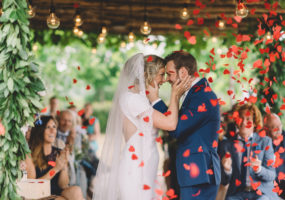 Symbolische ceremonie - Trouwen in Toscane