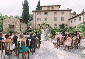 symbolische ceremonie - Trouwen in Toscane
