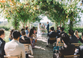 symbolische ceremonie - Trouwen in Toscane
