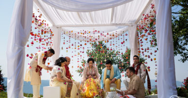 Indiaas huwelijk- funkybird - wedding design -bloemist in toscane