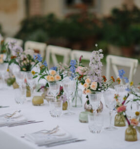 bruiloftdiner styling by funkybirdfirenze