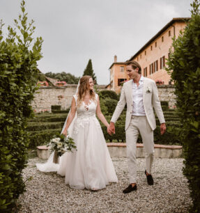 Trouwlocatie villa bij Siena